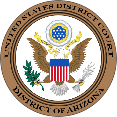 Seal of the United States District Court for the District of Arizona Seal of the United States District Court for the District of Arizona