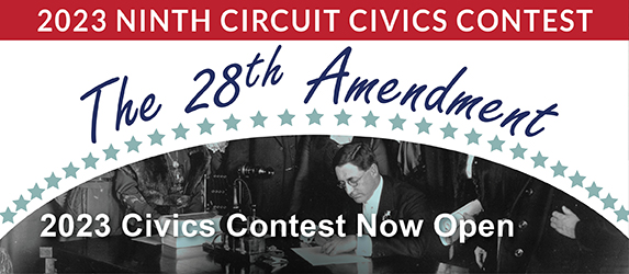 2023 Ninth Circuit Civics Contest Now Open
