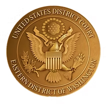 Seal of the United States District Court for the Eastern District of Washington Seal of the United States District Court for the Eastern District of Washington